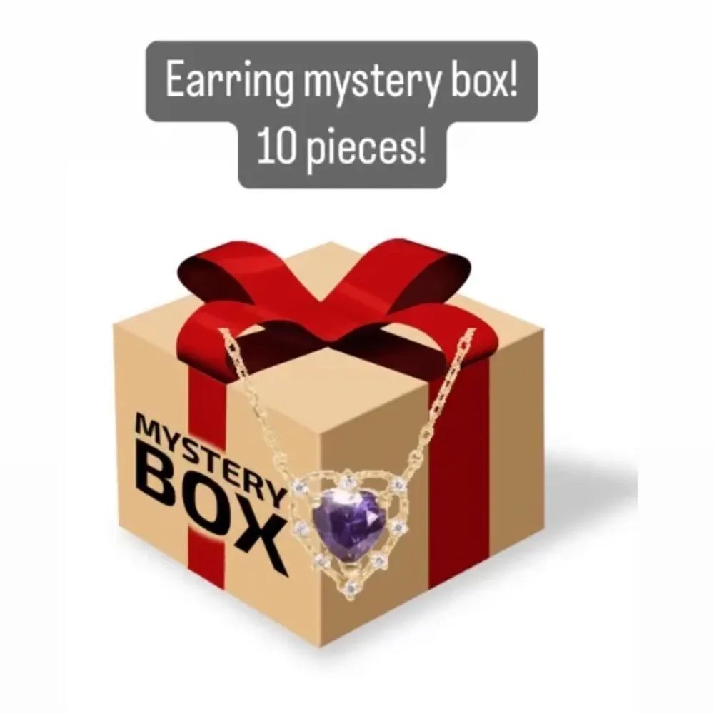 10 pc NEW mystery box 10 pairs of beautiful earrings all brand new